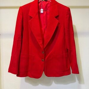Worthington Bold Scarlet Blazer
